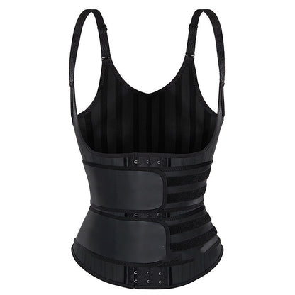 Sports Shaping Latex Body Shaping Top Double Velcro