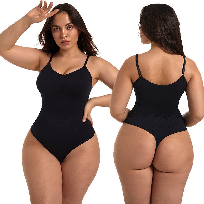 Seamless Tummy Control Bodysuit - Curves Essence - #curves_essence# - #curves_essence.shop# - #curves_essence.com#